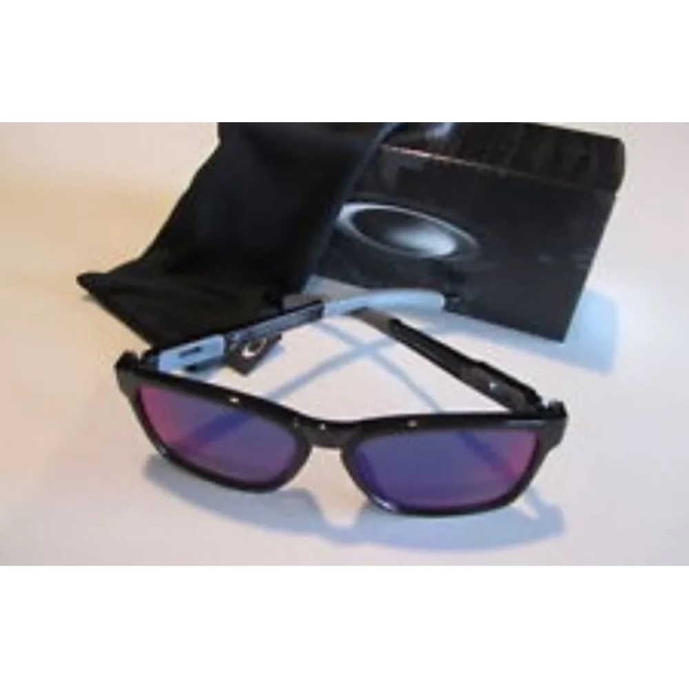New Oakley Catalyst Sunglasses Black w/Red Iridium - Picture 5 of 6